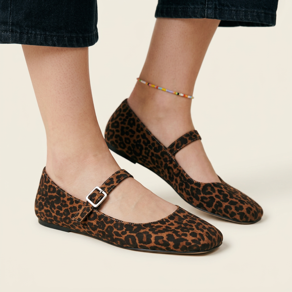 Leopard Ballet Flats